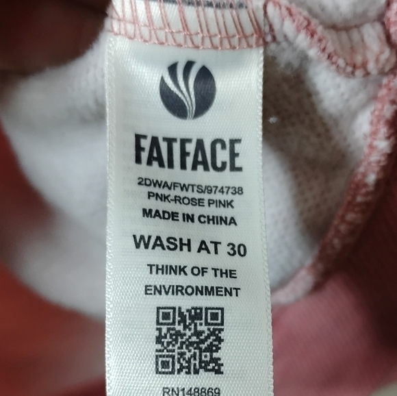 FatFace Airlie 1/4 Zip Sweatshirt Women’s S 100% Cotton Casual Pullover Beachy - Picture 7 of 9